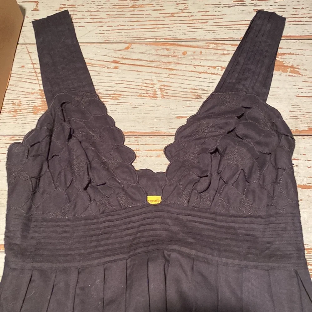 Vintage Catherine Malandrino Black Dress - Picture 4 of 9